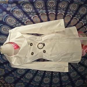 Green with Envy sz small cream jacket